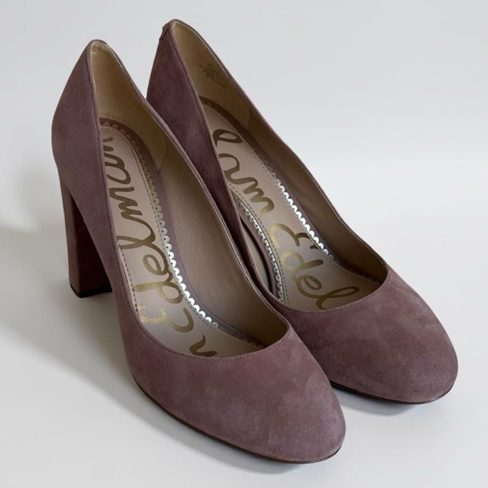 👠Sam Edelman Women's Pink Suede Heels